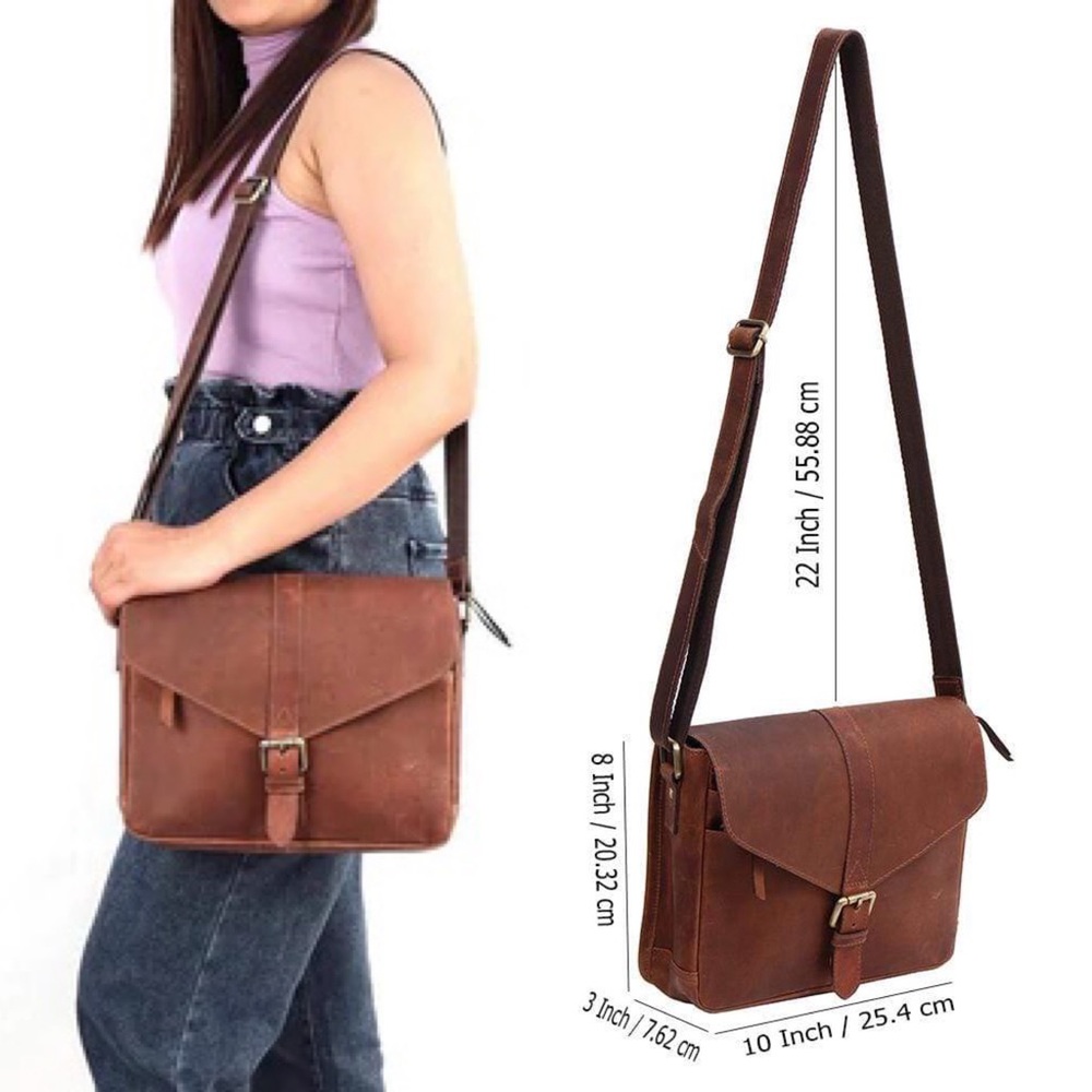 New Montana Hudson Mabel Handcrafted Leather Purse - Picture 3 of 15